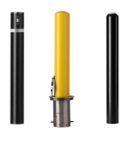 Powder Coated Steel Bollards